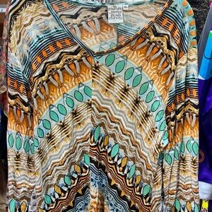 Parsley & Sage Multicolor Long Sleeve Top